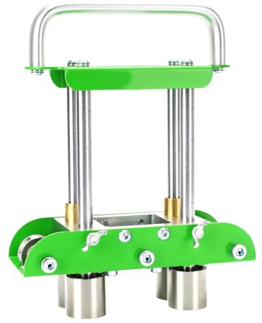 Metal Edge Roller Hand Tool, 2 Station 0-90° Bending Angle Metal Bending Tool with 8 Inch Shears, Metal Bender to Make 13-130mm Bends of Metal Roofing Materials