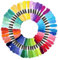 MXTIMWAN Stickgarn Wird Set,Faden in 100 Farben,8 m, 6 fädig, Threads Nähgarne Häkeln,Perlgarn für freundschaftsbänder,Stickerei Basteln Crafts Set für Arts Kreuzstich,Stick Garn