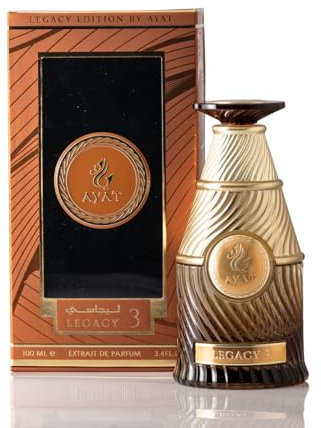 AYAT PERFUMES - Parfüm-Extrakt – Legacy 3 – orientalische und elegante Düfte für Damen und Herren – 100 ml