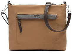 MISAKO Nova bolso bandolera pequeño de nylon Mujer - Nova Camel 21 X 25 X 7 cm