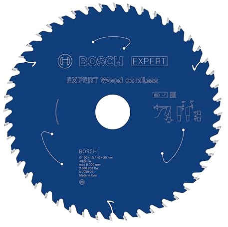 Bosch 1x EXPERT Wood Cordless cirkelsågklinga till handcirkelsågar