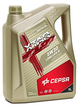 CEPSA XTAR LONG LIFE W 5W30 bidón 5 litros aceite motor coche C3, SP, LL-04, 9.55535-S2, 229.52, 504.00/507.00, C30