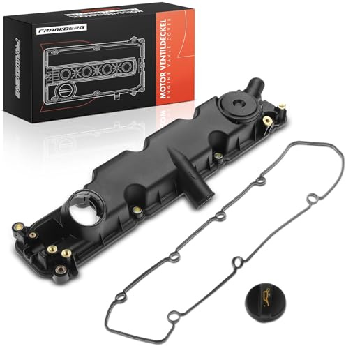 Frankberg Tapa de válvulas Diesel Compatible con Berlingo/Berlingo First MPV GFK GJK MF 2.0L Berlingo/Berlingo First Furgoneta/MPV M 2.0L Partner Combispace 5 G 2.0L 206 Compacto 2A/C 2.0L 9630142180