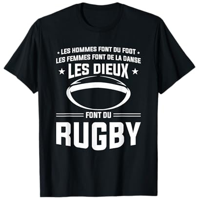 Les Dieux Font Du Rugby Rugbyman T-Shirt