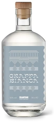 GRAPPA BIANCA 42° di Bassano del Grappa | Una Grappa autentica che si distingue per il profilo aromatico audace | Linea SPIRITS De Antoni cl 70