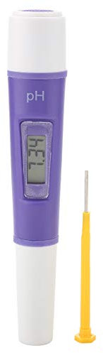 PH Tester, IP56 Digital PH Meter Portable Water Tester for Drinking Water Aquarium Lab, Large LCD Screen Displays the Value, for Aquariums and School Use