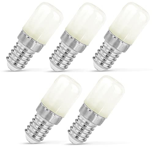 PerfectHD LED Kühlschrankbirnen - warmweiß - 5er Set - Kühlschranklampe - 2700 K - 1,5 Watt