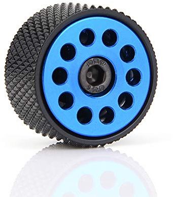 ASHATA G1 / 4 Wasserkühlung Adapter, Kupfer G1 / 4 Gewinde PC Wasserkühlung Gerade Stopfen Fitting,Entlüftungsstopfen Exhaust Plug Fitting für Computer Wasserkühlung(Blau)