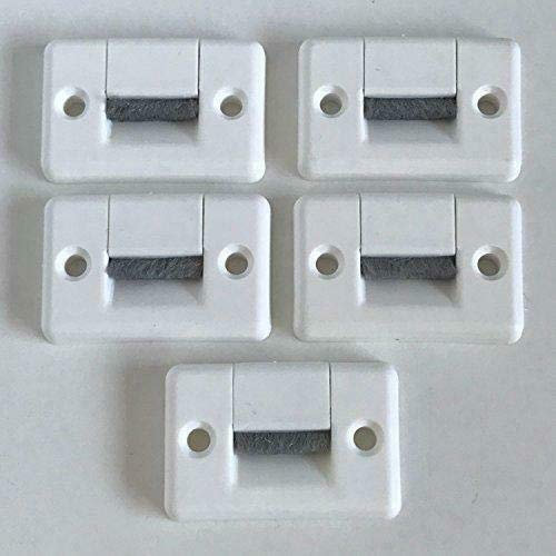 5X Gurtdurchführung für Maxi Gurt 23mm Gurtbreite mit Bürste zweiteilig Rolladen