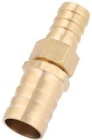 Reductor de púas Adaptador de conector de conexión de tubería de empalme de tubo reductor de lengüeta de latón(19-25mm)