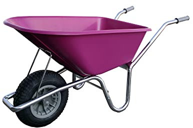 Pink County Cruiser Wheelbarrow 100-120ltr (Standard Air Wheel)