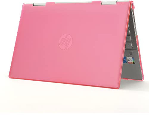 mCover Pink Case for 2022-2023 14-Inch HP Pavilion X360 14-EKxxxx 2-in-1 Laptop