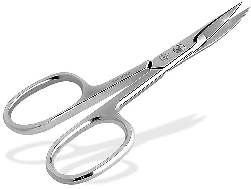 Premium Nagelschere Fußnagelschere mit scharfer gebogener Schnittfläche aus Rostfreiem Edelstahl Maniküre Pediküre Schere Nagelschneider für Fußpflege und Nagelpflege