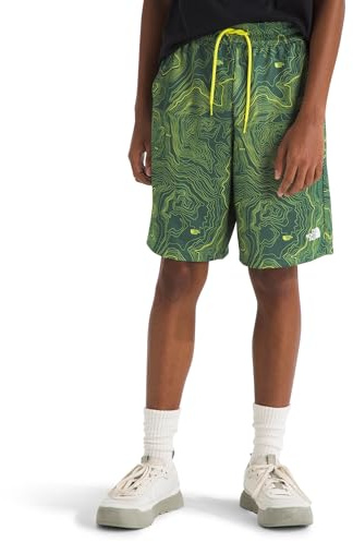 THE NORTH FACE NF0A86U464T B Never Stop Short Shorts Unisex Duck Green TNF Topo Pri Tamaño M