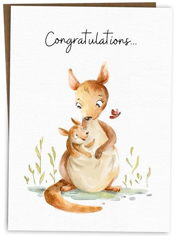 BYANIKA Grattiskort för graviditet | Baby Shower-kort | Ny mamma mamma föräldrar | Förväntar sig att föräldrar ska bli | ny bebis | På din nyfödda födelse | Din gravida