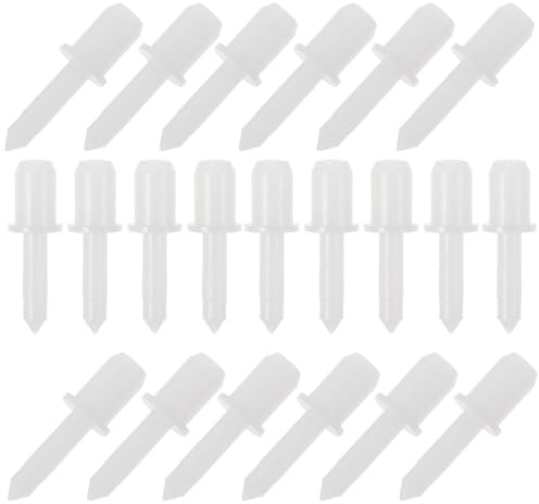 DEARMAMY 60 Pièces Lot de Goupilles Plastiques Télescopiques pour Réparation Volets Persiennes Accessoires de Rechange Durables et Faciles à Installer pour Stores Détachés