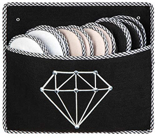 ONVAYA® ABS Gästepantoffel | Diamant | 6er Set | Antirutsch Sohle | Hausschuhe | Filzpantoffel | Gr. 36-45 Gästehausschuhe