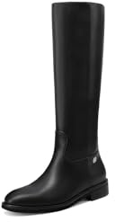 QUEEN HELENA Stivali Alti Classici Donna X33-49 (Nero, Taglia unica, Sistema Taglie Calzature EU, Adulto, Donna, Numero, Media, 41)