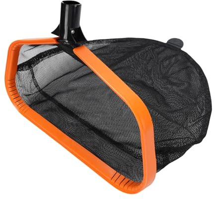 Tomotato ﻿ 43CM Pool Net, Pool Skimmer Net with Double Layer Netting Bag Large Capacity Pool Cleaning Net Leaf Skimmer Rake Net for Inground Above Ground Pools, Ponds, Hot Tubs and Spa ﻿
