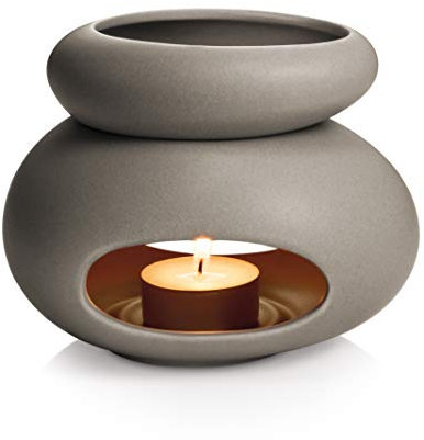 Tescoma Duftlampe FANCY HOME, Stones, Keramik, grau, 14.4 x 13 x 12 cm