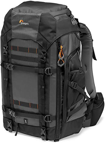 Lowepro LP37270-PWW Pro Trekker BP 550 AW II Kamerarucksack für 15-Zoll-Laptop/iPad, spiegellose Profikamera/DSLR, Sony, Canon, Nikon, Gimbal, Drohne, DJI Osmo Pro, DJI Mavic Pro, schwarz/dunkelgrau