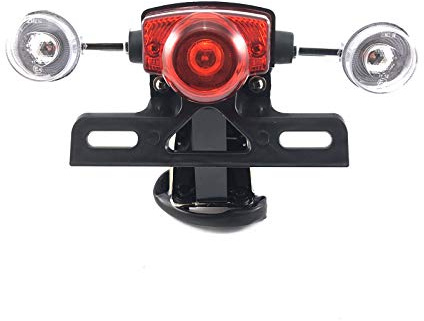 LED RÜCKLICHT & BLINKER HINTEN KOMPLETT für LINTEX BENZHOU YIYING YY50QT-21 - FIRENZE 50 - ZNEN RETRO CRUISER ZN50QT-E - FOSTI 50 FT50QT-E und baugleiche CHINA ROLLER GY6