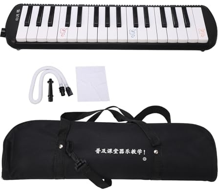Melodica Portable para principiantes o amantes de la melódica(black)