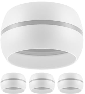 ledscom.de 4 delar Taklampa/lamphållare FUNT, vit matt, 1x GX53 max. 25W