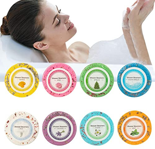 Bombes de bain à vapeur | Bombes de bain amincissantes aux huiles naturelles | Tablettes de douche amincissantes, bombes de bain faites à la main, spa relaxation, anniversaire, Saint-Valentin, fête