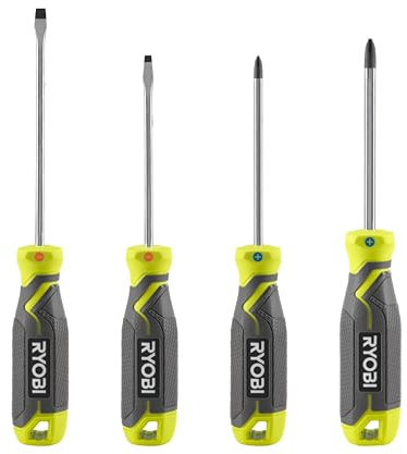 Ryobi RHSDS4PC Screwdriver Set (4 Pieces)