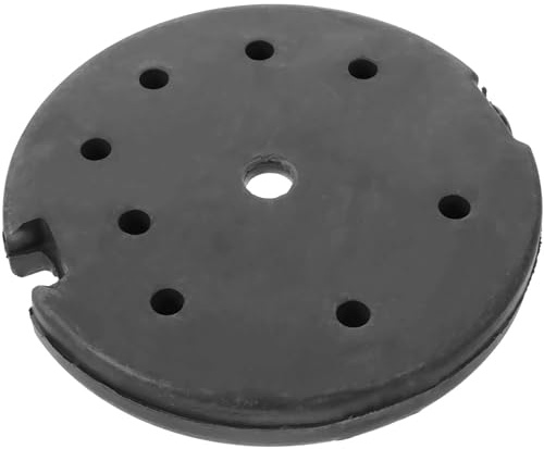 DOITOOL Weighted Lamp Base for Desk and Floor Lamps 5.51 Inch Round Stable Metal Table Lamp Base Weight Replacement for Indoor Lighting
