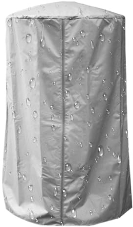 Fundas De Calentador Exterior Impermeables – Recubrimiento Plateado 190T 61x96,5 Cm | Protector Antipolvo Para Estufas | Cubierta De Equipo Eléctrico De Patio Resistente Al Clima Y Agua
