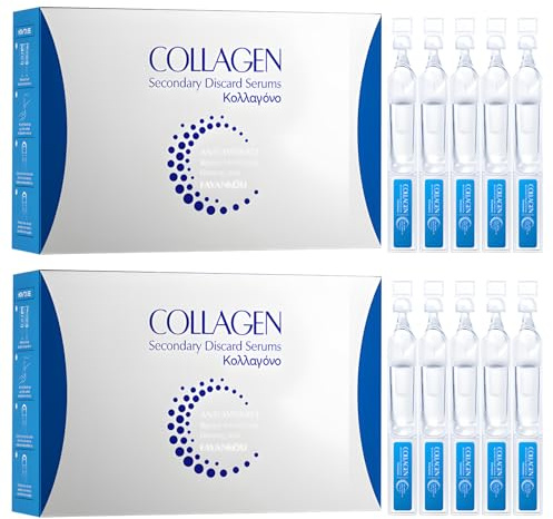 60 Unidades Ampollas Para Dermapen Facial Colágeno Para La Cara Ampollas Flash Efecto Lifting Reafirmante Hidratante Nutritivo En Profundidad Reparador Reduce Arrugas Apto Para Todo Tipo Pieles 1.5 Ml