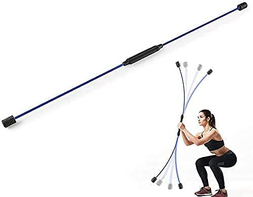 Swing Stick Barra Oscilante para Entrenamiento Barra de entrenamiento elástica para ejercicios, barra de ejercicios para fortalecer los músculos, barra vibratoria que se puede usar para yoga y gimna