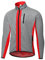 WOSAWE Reflektierende Fahrradjacke Herren Damen Winddicht Wasserabweisend Laufjacke (Jacke Rot XL)