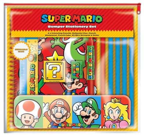 Schreibset Super Mario (Core Colour Block) 11Tlg