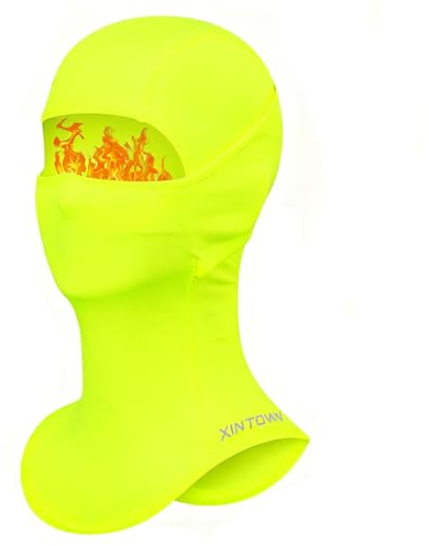 AYPOW Kinder Sturmhaube Winter Warm Winddicht Balaclava Skimaske, Atmungsaktiv Thermo Fleece Schlupfmütze Gesichtsmaske Sturmmaske mit Halswärmer für Jungen Mädchen 6-12 Outdoor Sports Radfahren