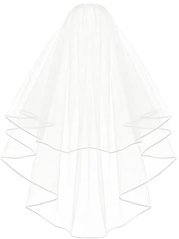 White Veil, Bride to be Veil, Bride Veils, Wedding Veils, Brides Party Accessories for Brides Shower Bachelorette Hen Night