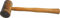Jewellers Raw Hide Leather Mallett Hammer 38mm Head Wooden Handle Jewellery