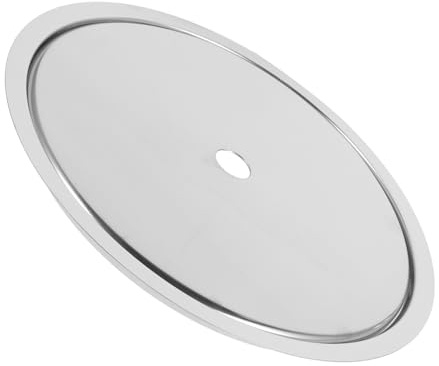 COLLBATH Tapa De Anillo Para Olla De Estufa De Eléctrica De Acero Inoxidable Para Cocina De Inducción Adaptador De Inducción Para Placa De
