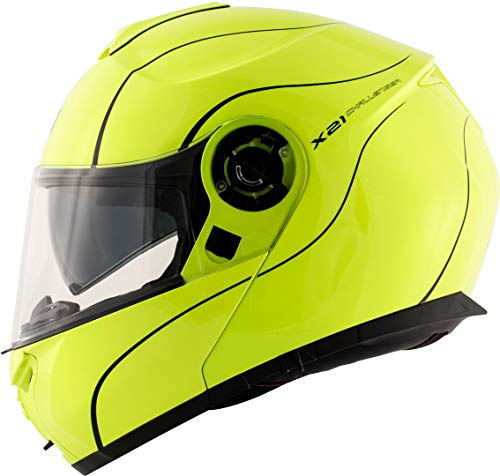 Givi Casco modulare X21 Challenger XXL Giallo Fluo