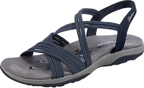 Skechers Sandali da donna, blu navy, 39 EU