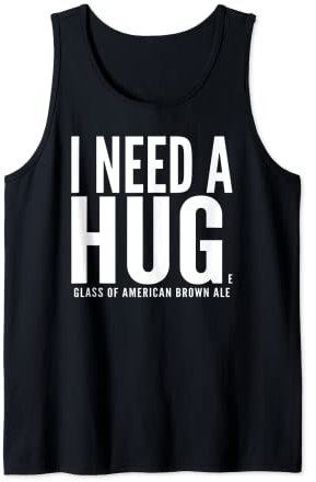 J'ai besoin d'un énorme verre de bière brune américaine sarcastique Débardeur