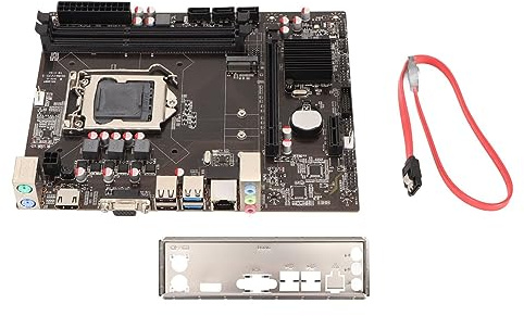 ciciglow ATX-Desktop-Motherboard, B85A LGA 1150-Sockel, Dual-Channel-DDR3-Mainboard, Unterstützt VGA, HDMI, PCIE, M.2 SSD, Maus-Tastaturschnittstelle