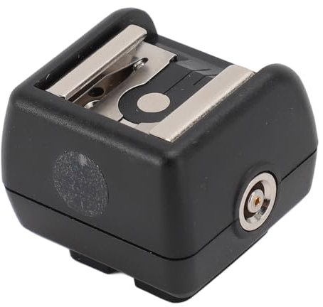 KIMISS Slitta Flash A Altamente Adattabile con Porta di Sincronizzazione PC per Fotocamere e Fotocamere: Adatta per unità Flash, Telefoni e