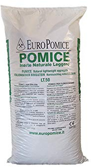 Geosism & Nature Piedra pómez 3/6 mm (Aprox. 32 kg - 50 lt)