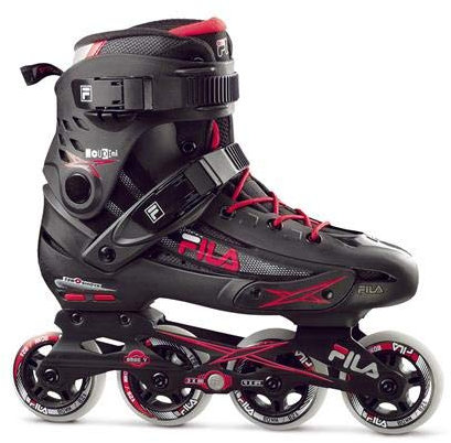Fila Herren Houdini Inline Skate, schwarz/Rot, UK 6,5