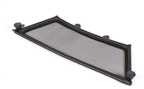 Tief-Tech Windschott für Mercedes SLK R172 2011-2017 - Schwarz | Windabweiser | Windblocker | Wind Deflector