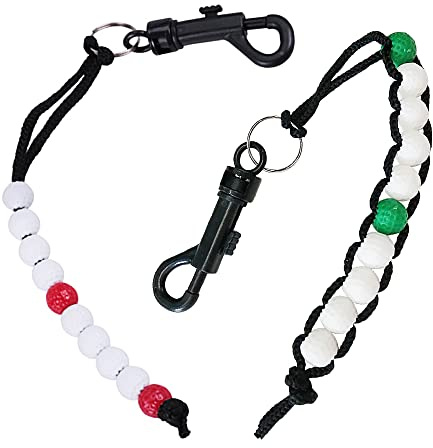 IRYNA 2Pcs Golf Shot Counters, Golf Stroke Counter, Golf Score Counter Golf Accessories for Men Women Kids Best Golf Sport Game