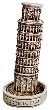 MagiDeal Tour Penchée de Pise Art Statue Artisanat Figurines Souvenir Maison Ornement
